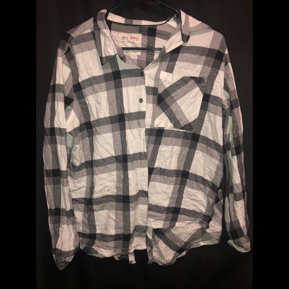 Boyfriend plaid